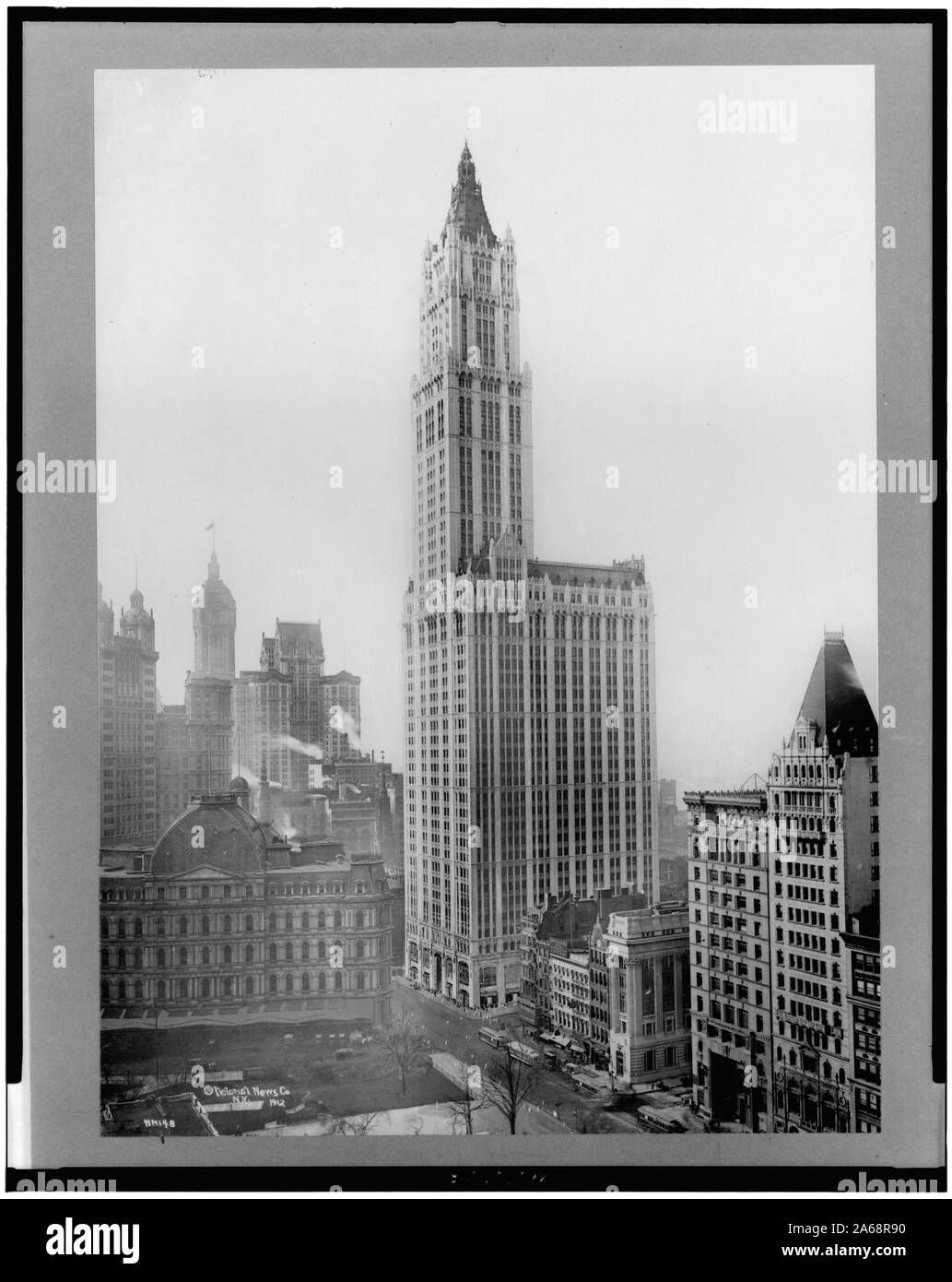 Woolworth Building, New York City Foto Stock