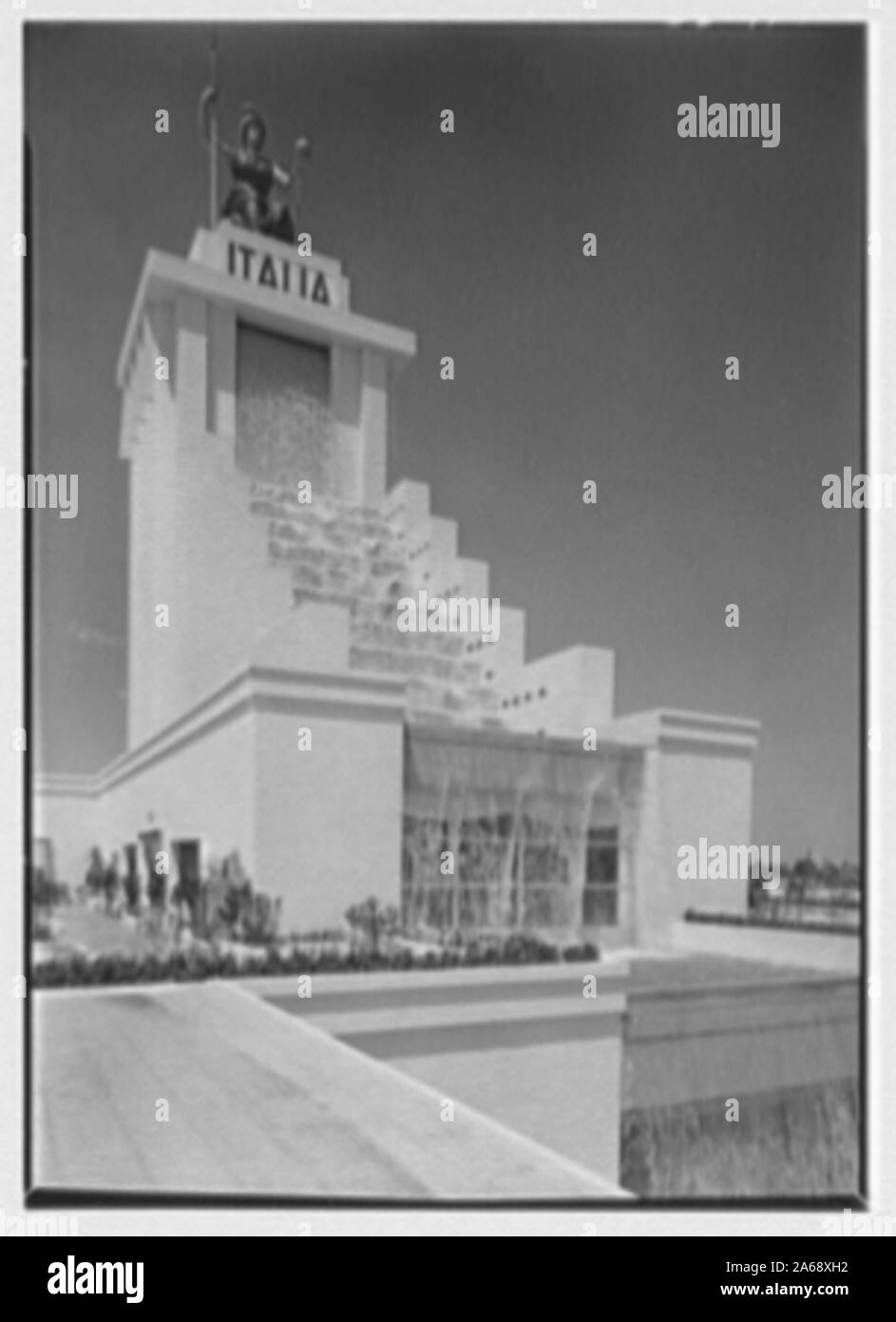 Fiera Mondiale, Italiano ristorante Line. Foto Stock