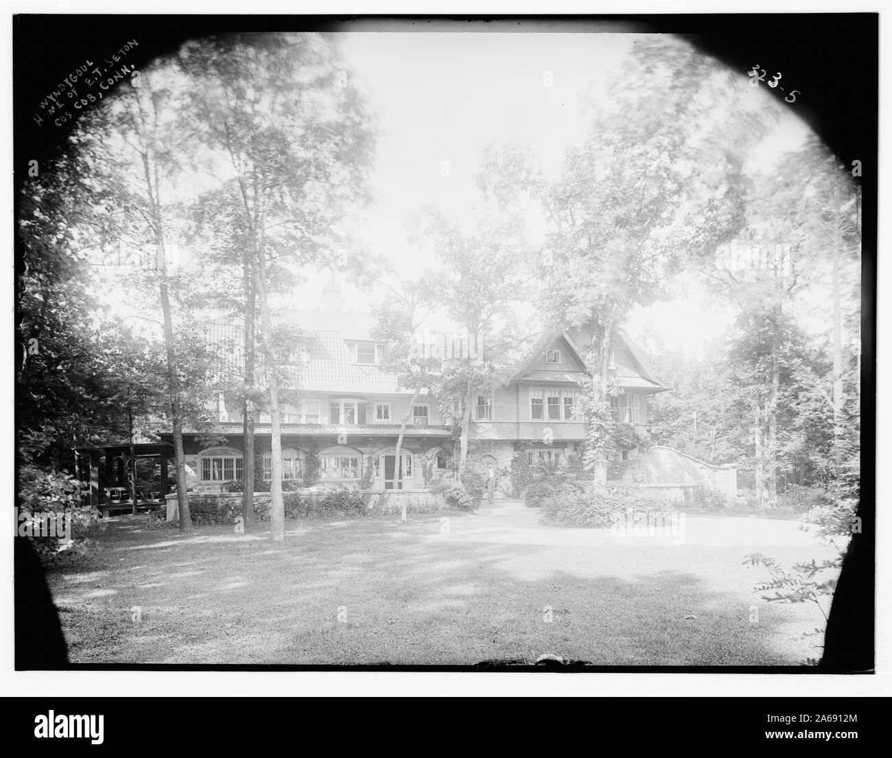 Wyndygoul: case di E.T. Seton, Cos Cob, Conn. Foto Stock