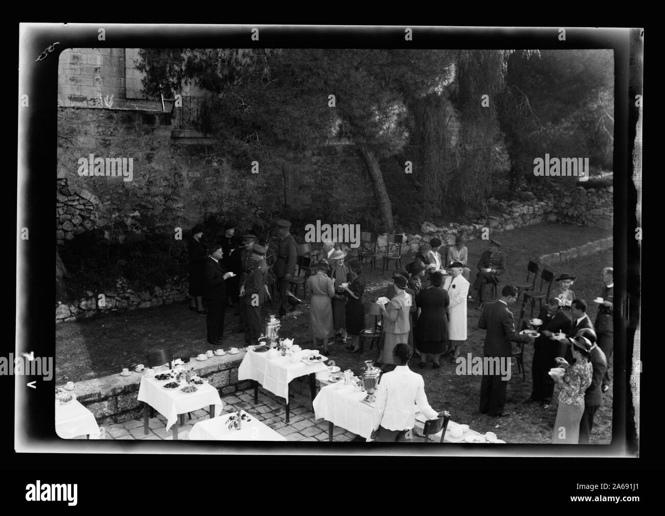 Y.M.C.A. Hostel in J'lem. [Cioè Gerusalemme] per gli uomini di H.M. Forze Foto Stock
