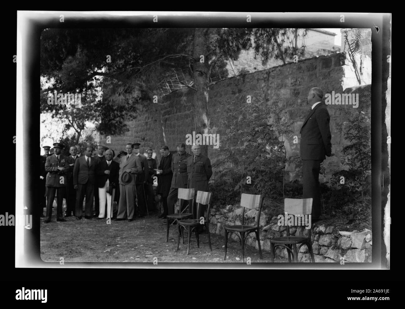 Y.M.C.A. Hostel in J'lem. [Cioè Gerusalemme] per gli uomini di H.M. Forze Foto Stock