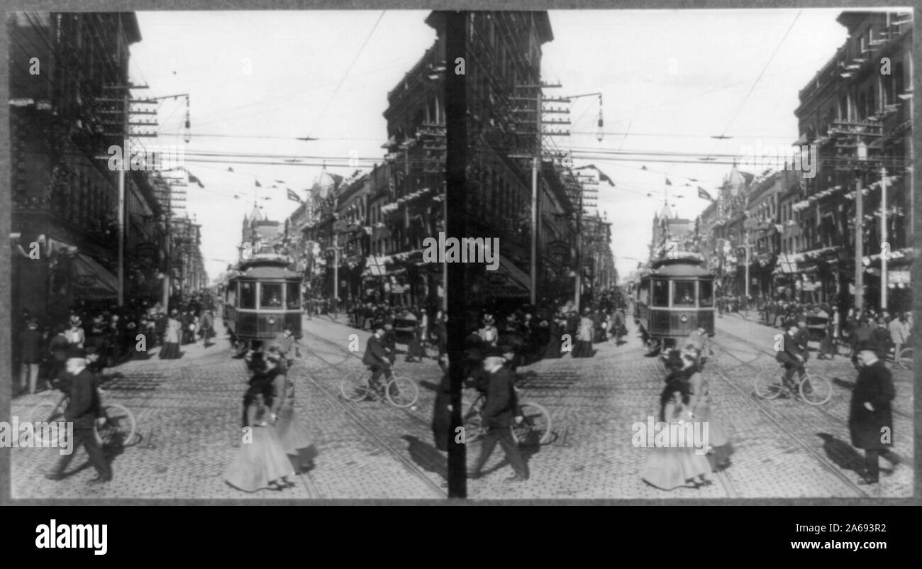 Yong [ossia Yonge] San, Toronto, Canada Foto Stock