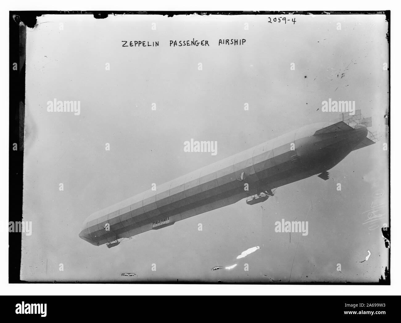 Zeppelin dirigibile passeggero Foto Stock