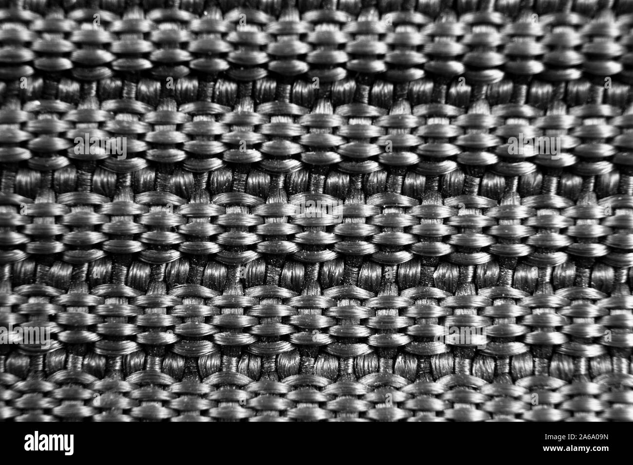 Tessuto di cotone texture. Lino naturale texture canvas con pattern. La consistenza del tessuto. Tessuto greggio sfondo Foto Stock