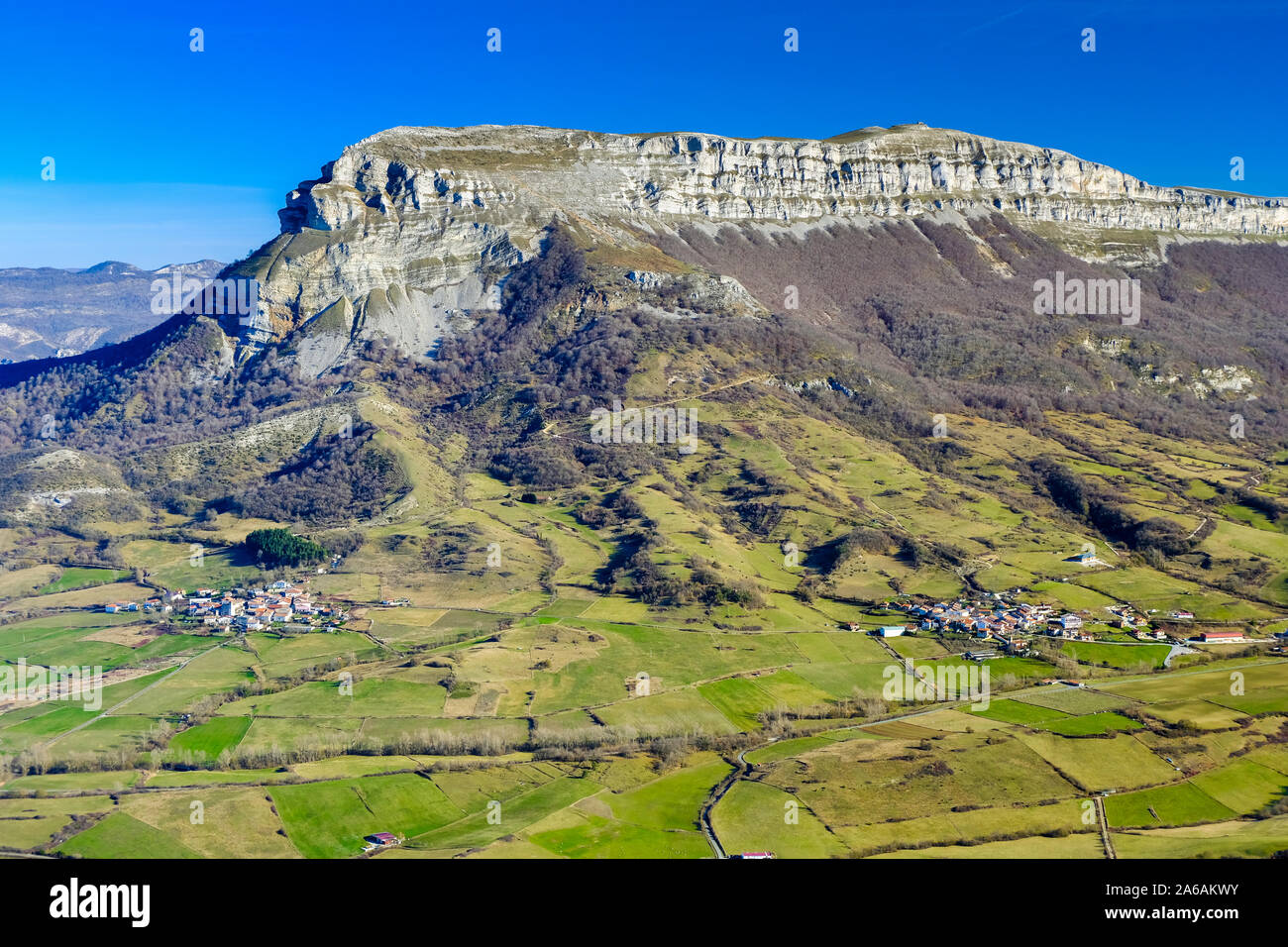 Paesaggio di montagna. Foto Stock