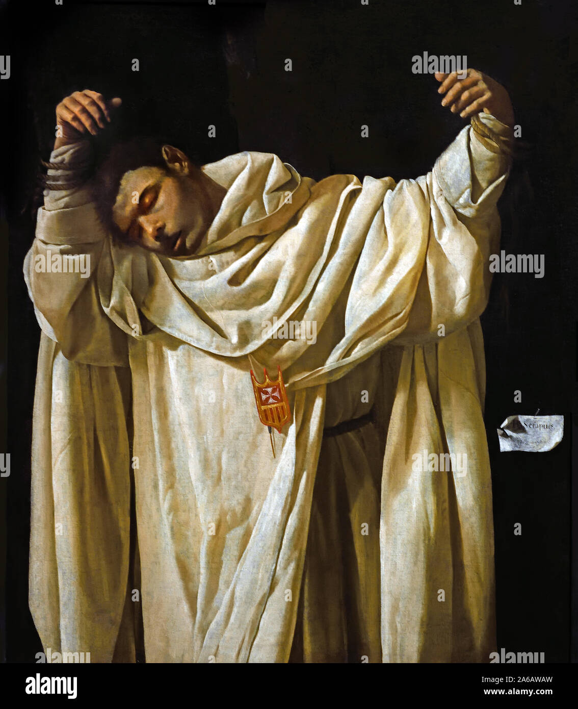 Serapion St 1628 da Zurbarán Francisco de 1598 - 1664 Spagna - Spagnolo Foto Stock