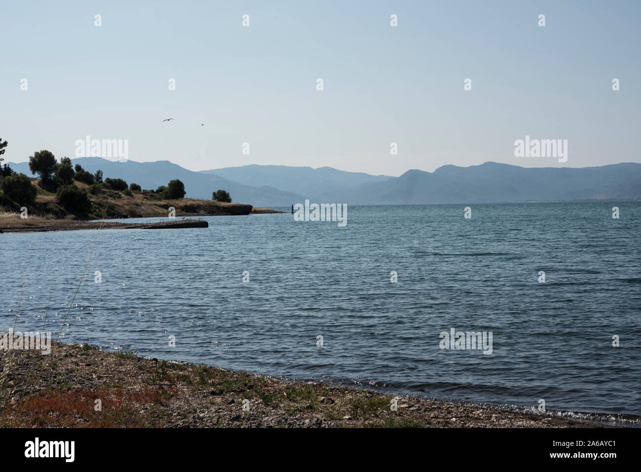 Ammira Kolpos Kallonis Da Ahladeri, Lesbo, Grecia Foto Stock