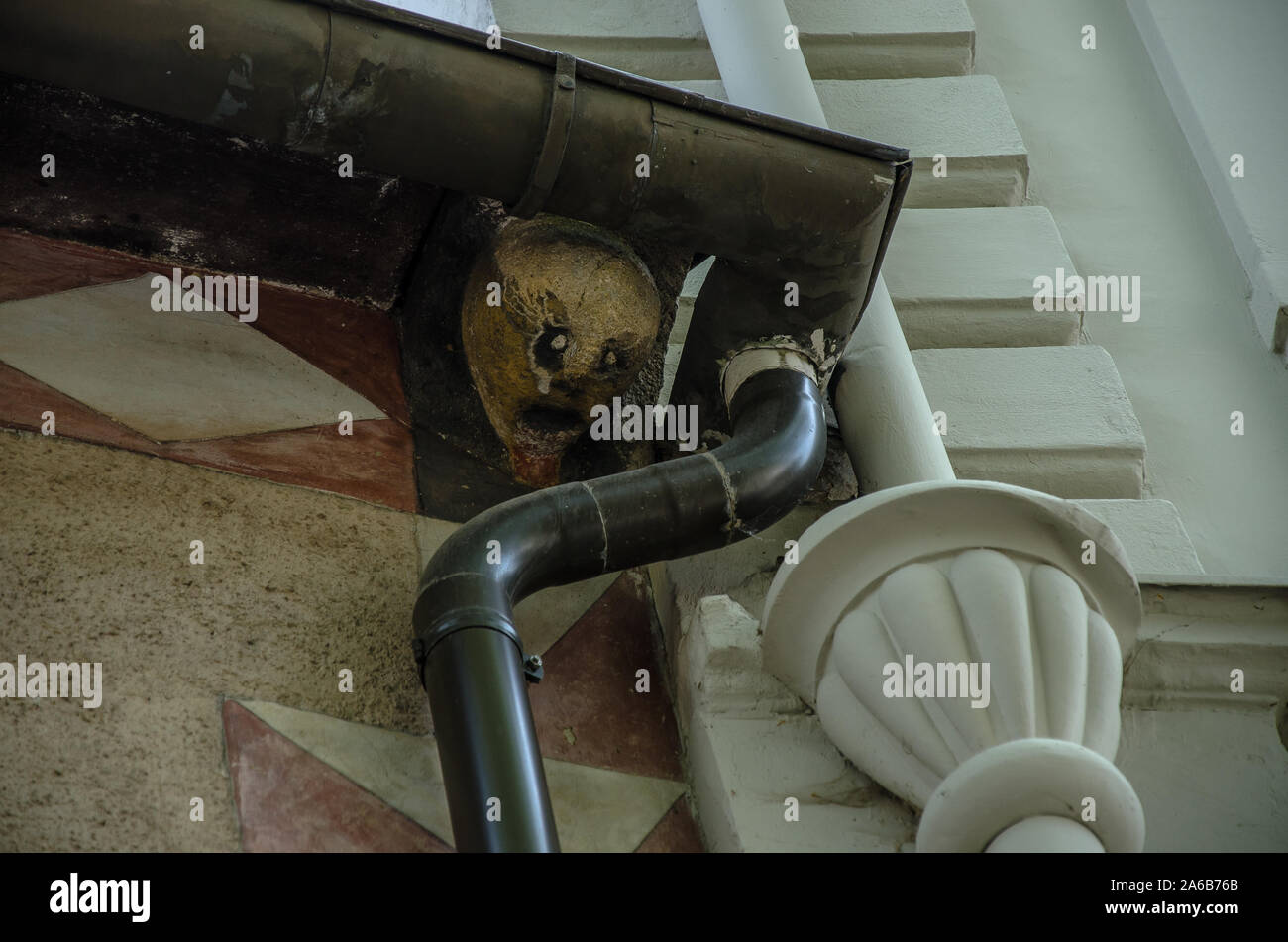 Mödling, capitale del distretto austriaco con lo stesso nome si trova 14 km a sud di Vienna, si trova nella Bassa Austria la zona industriale. Foto Stock