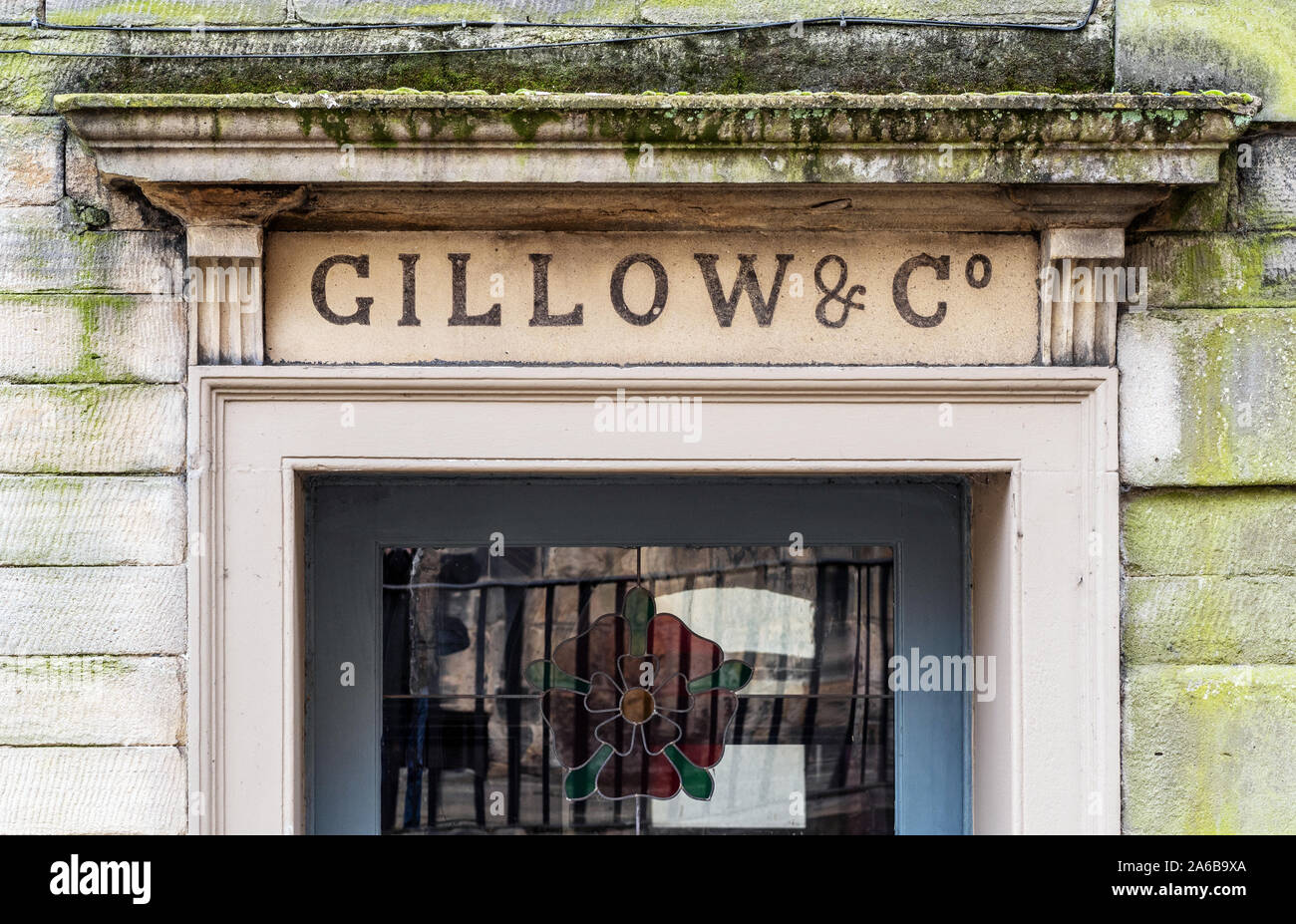 Gillows di Lancaster e Londra, noto anche come Gillow & Co, un inglese di fabbricazione di mobili della ditta, fondata in circa 1730 da Robert Gillow. Foto Stock