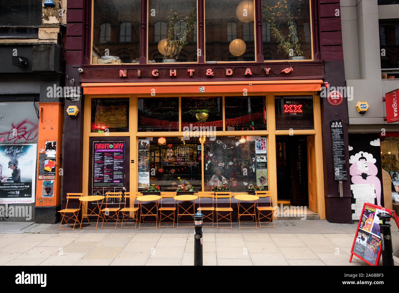 NIght & Day Cafe. 26 Oldham St, Manchester. Foto Stock
