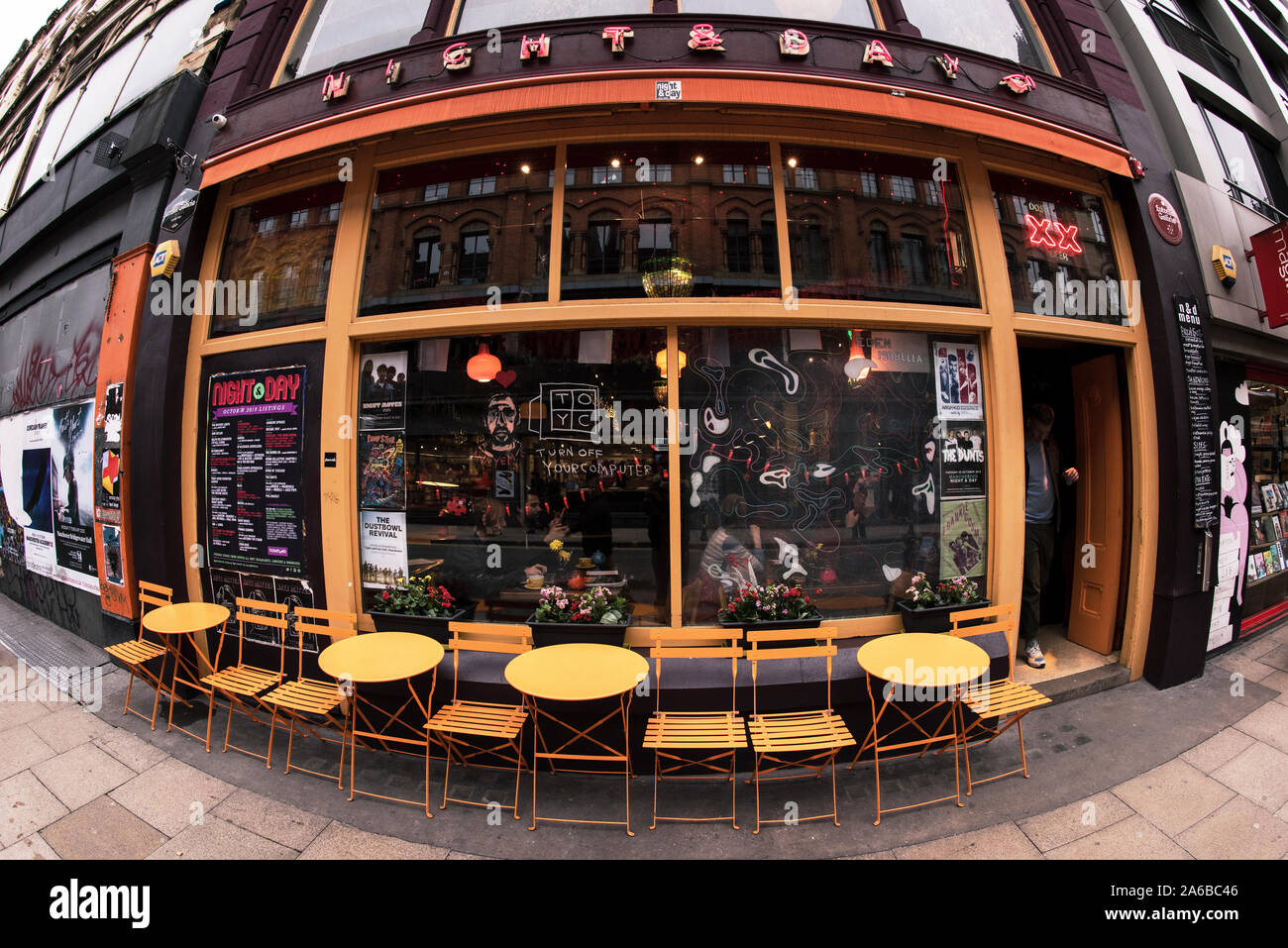 NIght & Day Cafe. 26 Oldham St, Manchester. Foto Stock