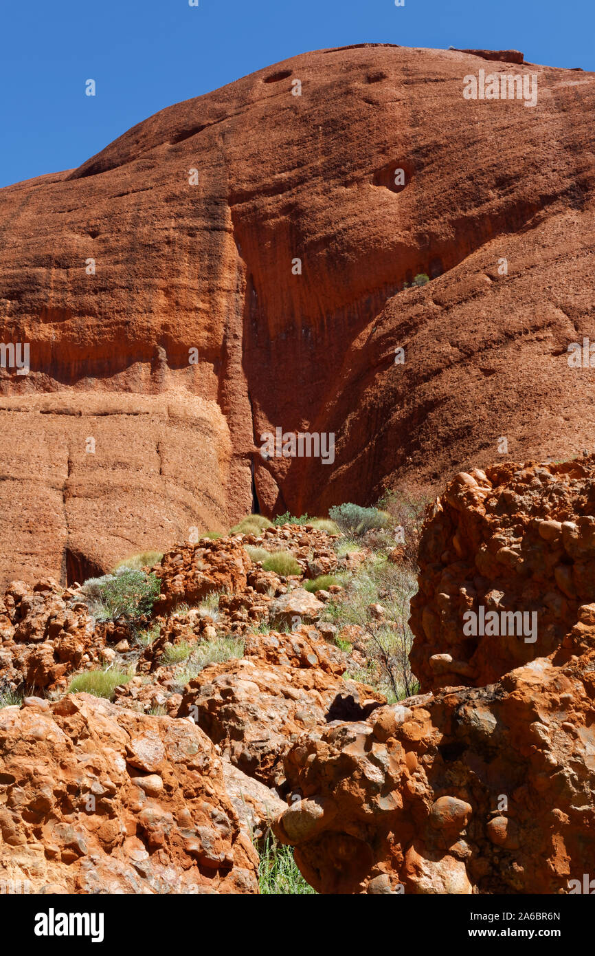 Kata Tjuta (Olgas) montagne in Australia Foto Stock
