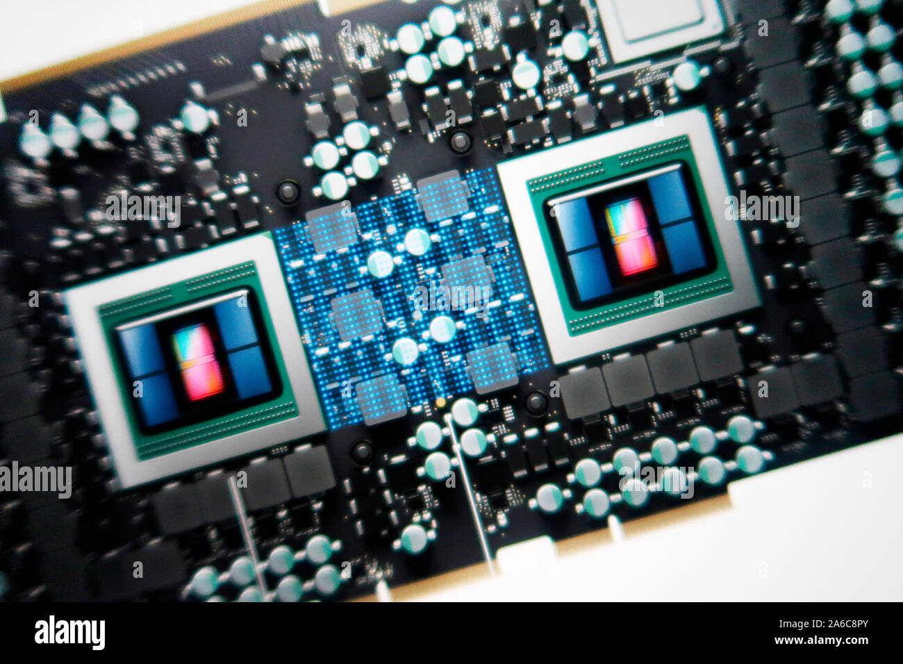 Componenti elettronici a semiconduttore Foto Stock