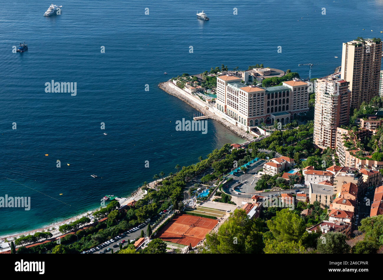 Montecarlo, Principauté de Monaco. Foto Stock