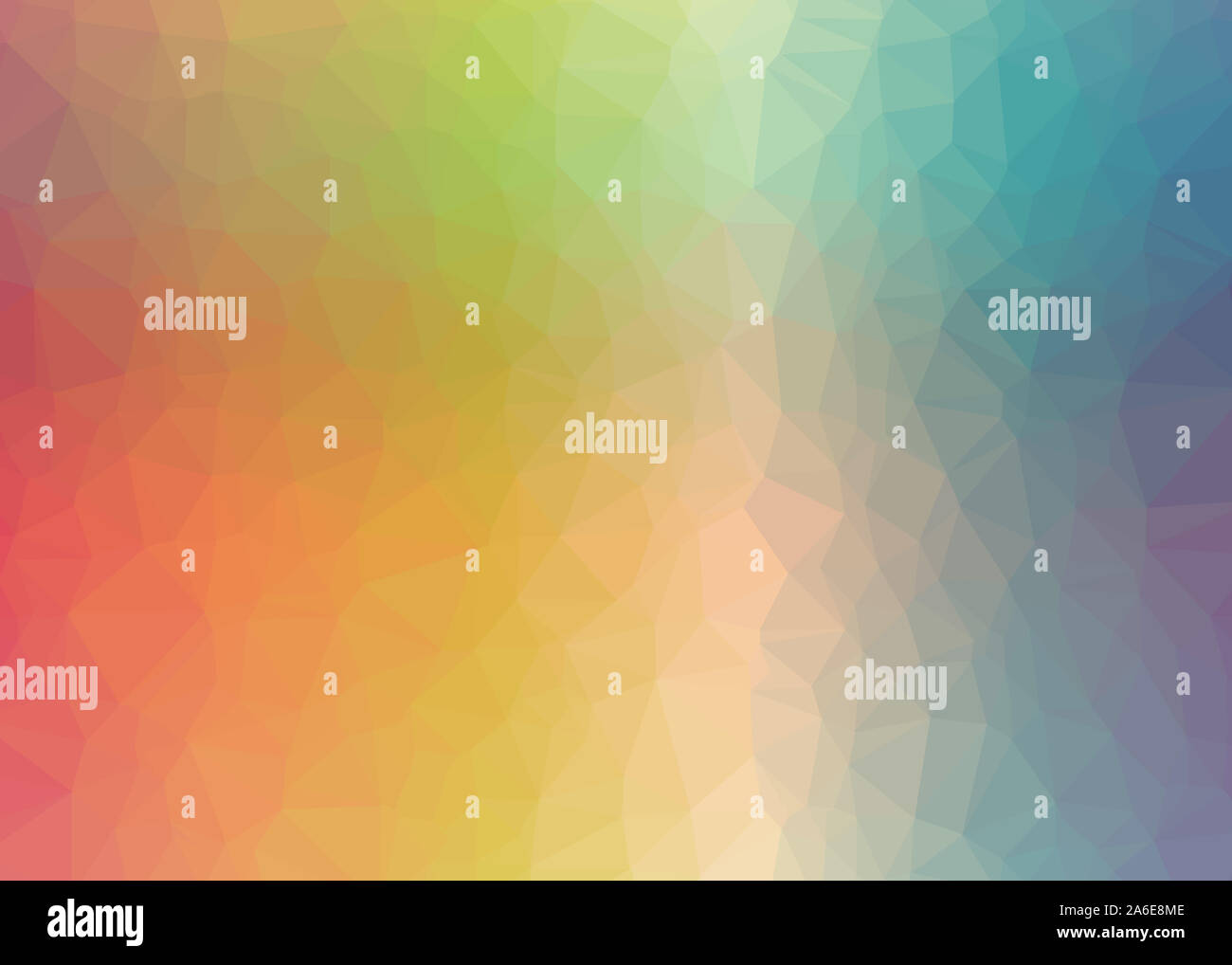 Tema sfondo astratto di triangoli colorati trianglify bellissimo modello semplice design illustrazione sfondo poligono di texture a bassa poli i bordi della grafica Foto Stock