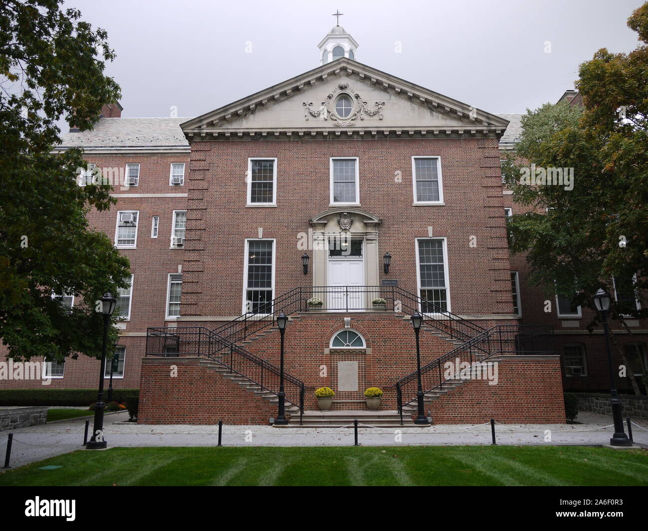 Manahattan college, un lassalian cattolica università privata di New York famosa per le finanze e ingeneering Foto Stock