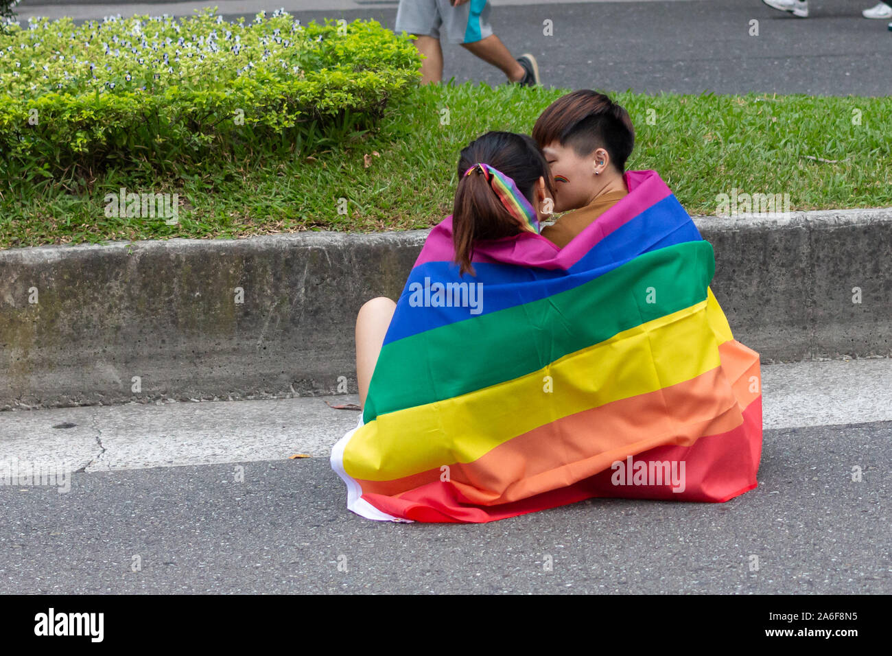 Pride Parade, Taipei 2019, Taiwan Foto Stock