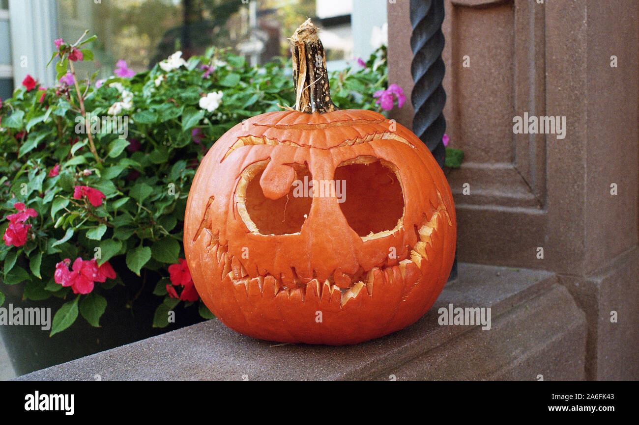 Brooklyn Heights Jackolantern Foto Stock