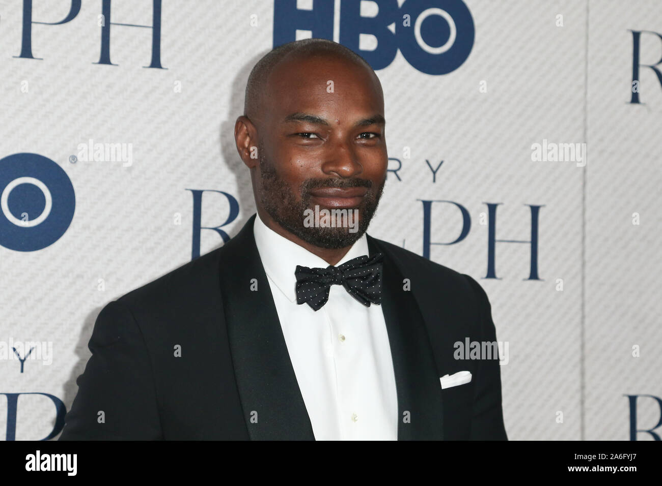 Tyson Beckford assiste del HBO 'molto Ralph' premiere mondiale al Metropolitan Museum of Art in ottobre 23, 2019 a New York City. Foto Stock