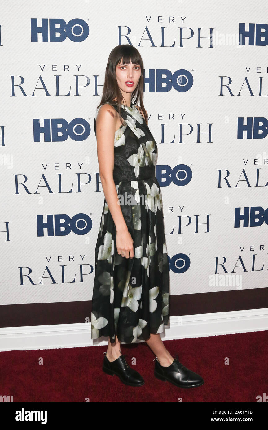 Ruby Alddridge assiste del HBO 'molto Ralph' premiere mondiale al Metropolitan Museum of Art in ottobre 23, 2019 a New York City. Foto Stock