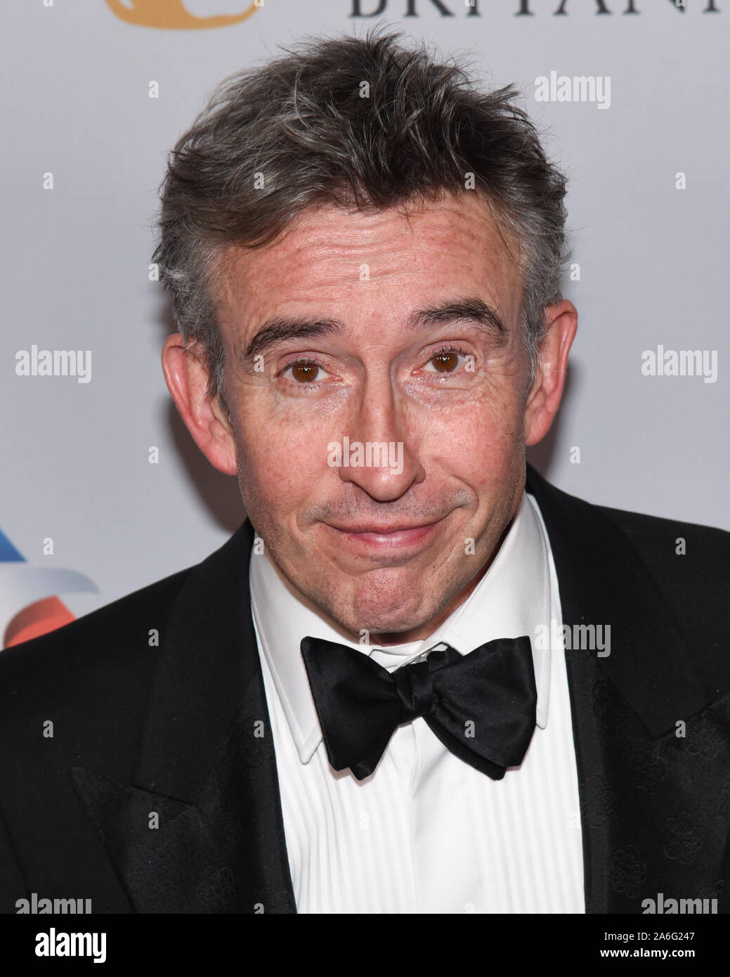 In California, Stati Uniti d'America. 25 Ottobre 2019 - Westwood, California - Steve Coogan. 2019 Accademia britannica Britannia Awards presentato da American Airlines e la Jaguar Land Rover tenutosi presso il Beverly Hilton Hotel. Photo credit: Billy Bennight/AdMedia /MediaPunch Foto Stock