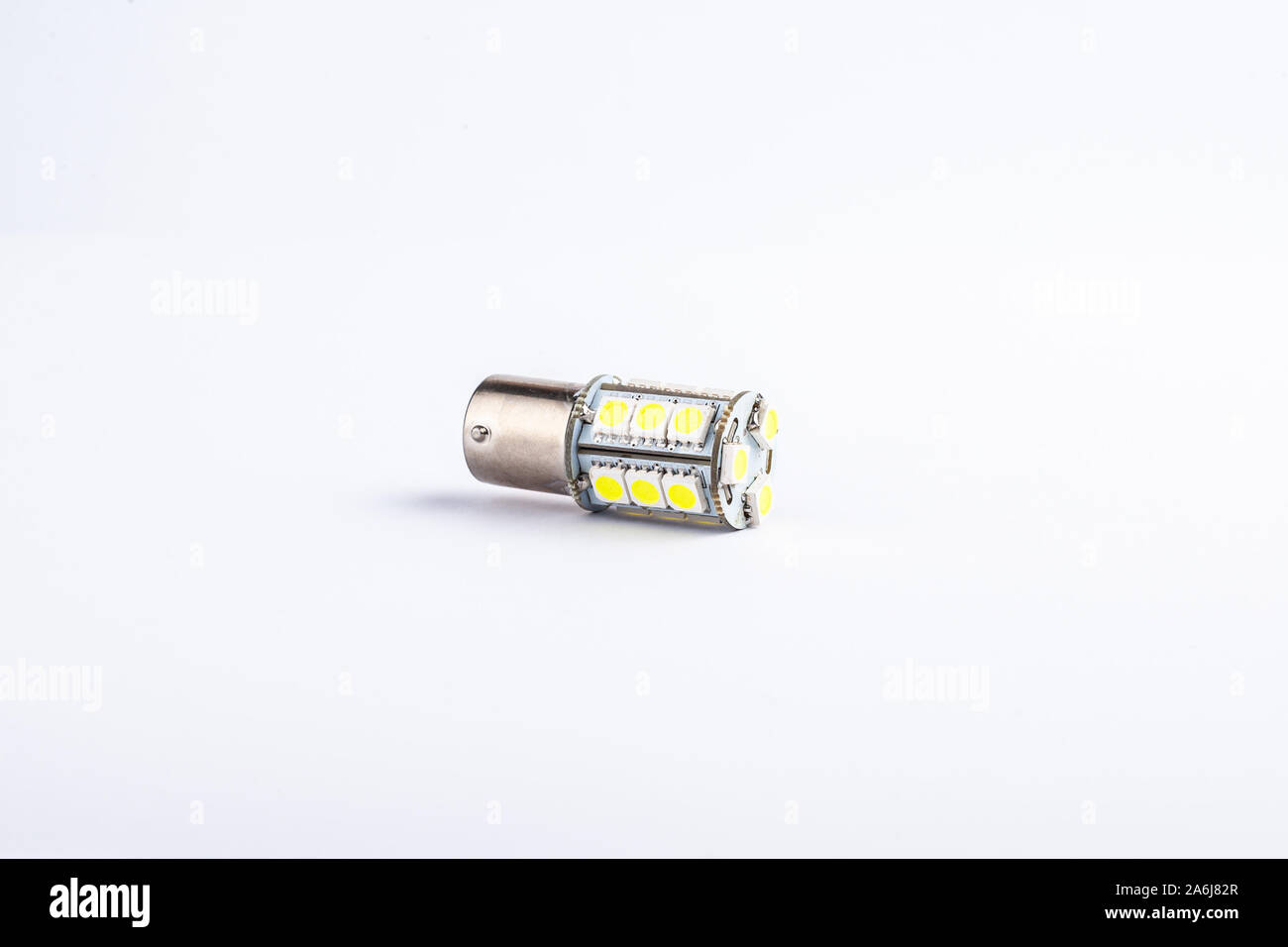 Moderna lampada LED per auto sistema di illuminazione. Automotive ricambi elettrici. Foto Stock