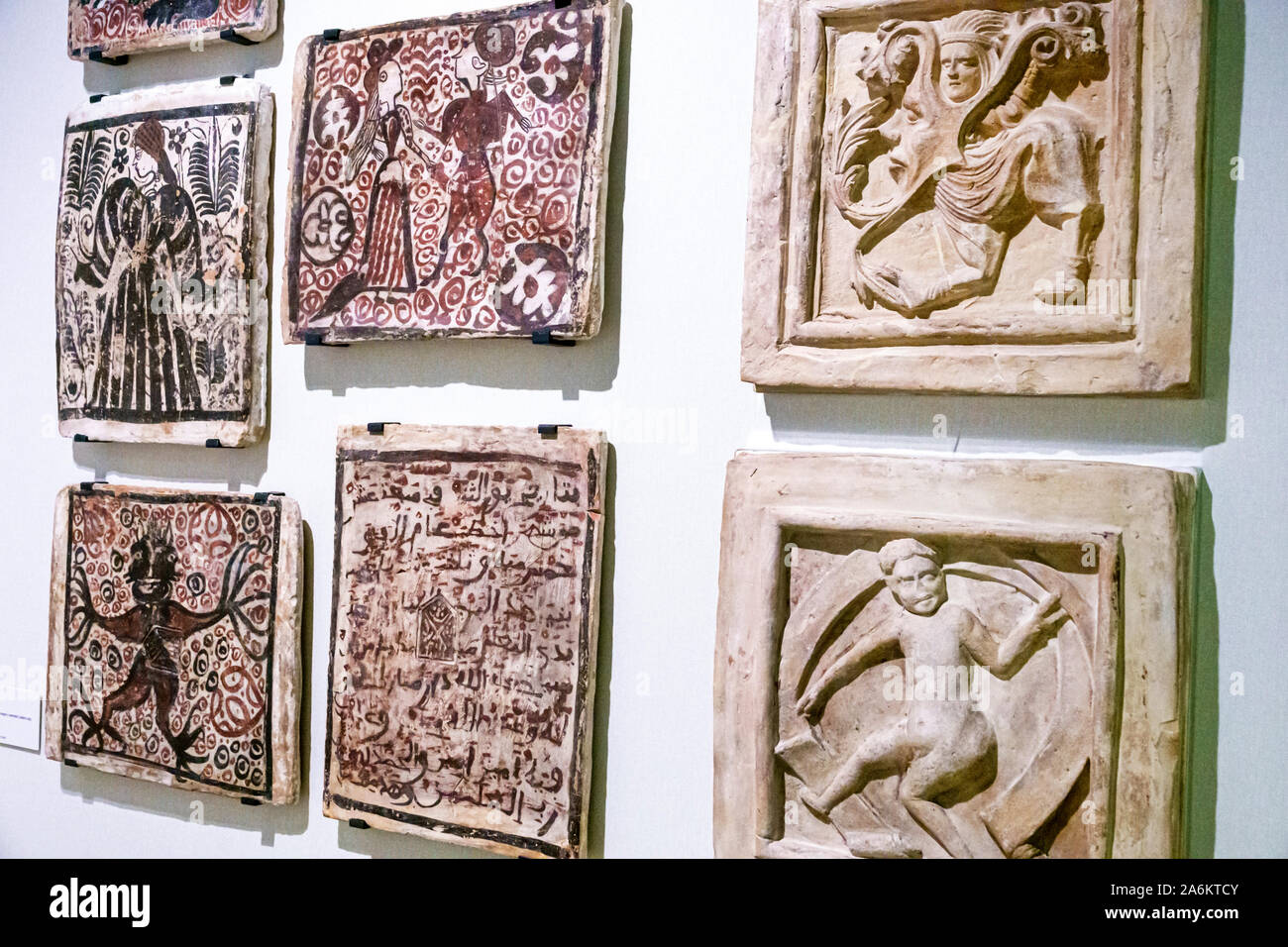 Barcellona Spagna,Catalogna Catalunya,Plaza Placa de les Glories,Museu del Disseny de Barcelona Design Museum,interni interni interni, esposizione esibizioni Foto Stock