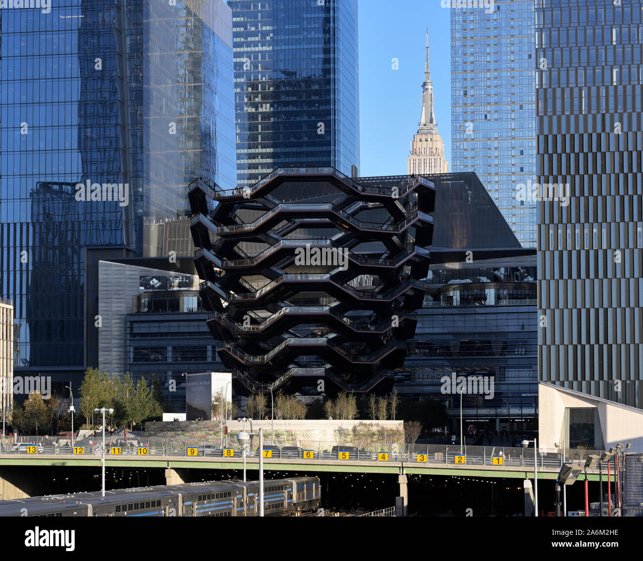 La nave, Cantieri Hudson, New York City, NY Foto Stock