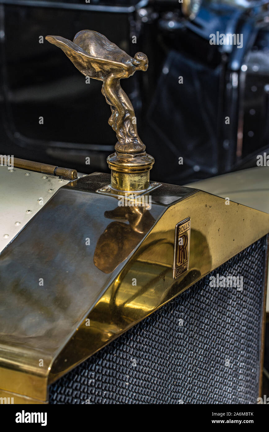 Auto di antiquariato, automobili, a Landis Valley farm museum. Foto Stock