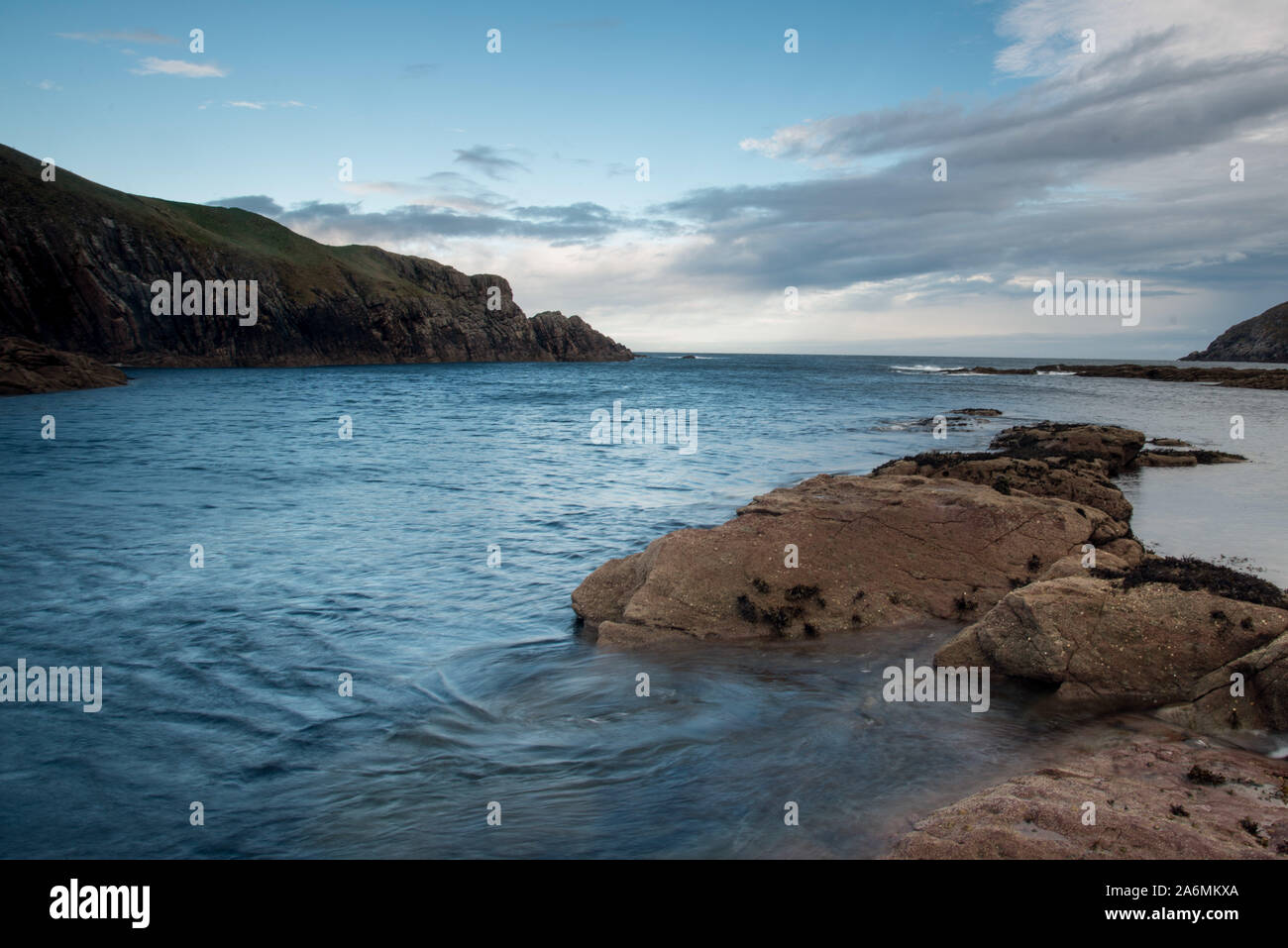 Kirtomy Beach, Sutherland ad ovest di Thurso, in Scozia Foto Stock