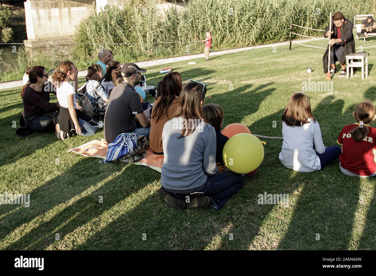 TEVERE GIORNO - ROMA - TIBERIS - 28/10/2019 Foto Stock