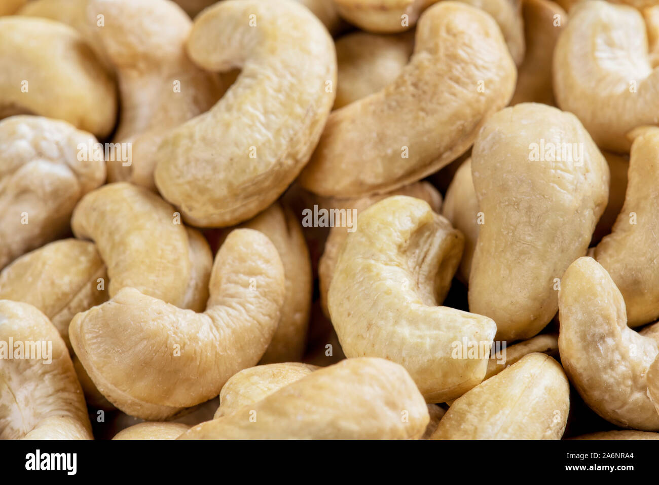 Anacardi fanno un grande comfort food e snack alimentare Foto Stock