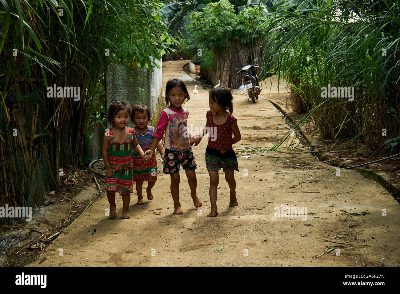 I bambini del Vietnam Foto Stock