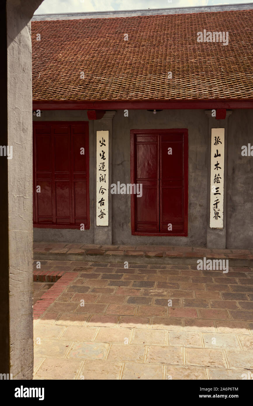 Tempio vietnamita Foto Stock
