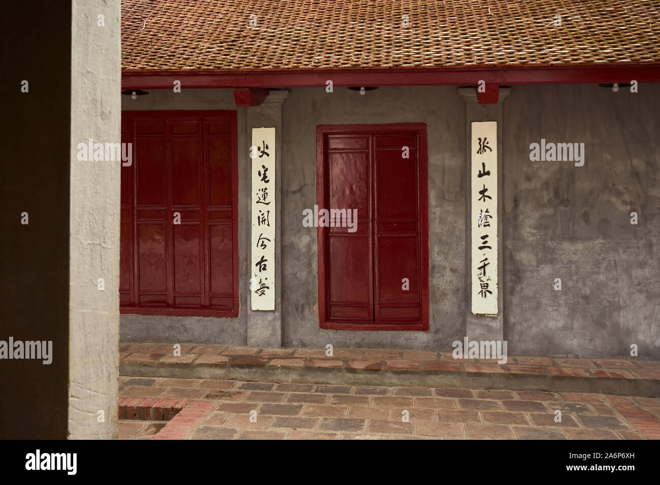Tempio vietnamita Foto Stock