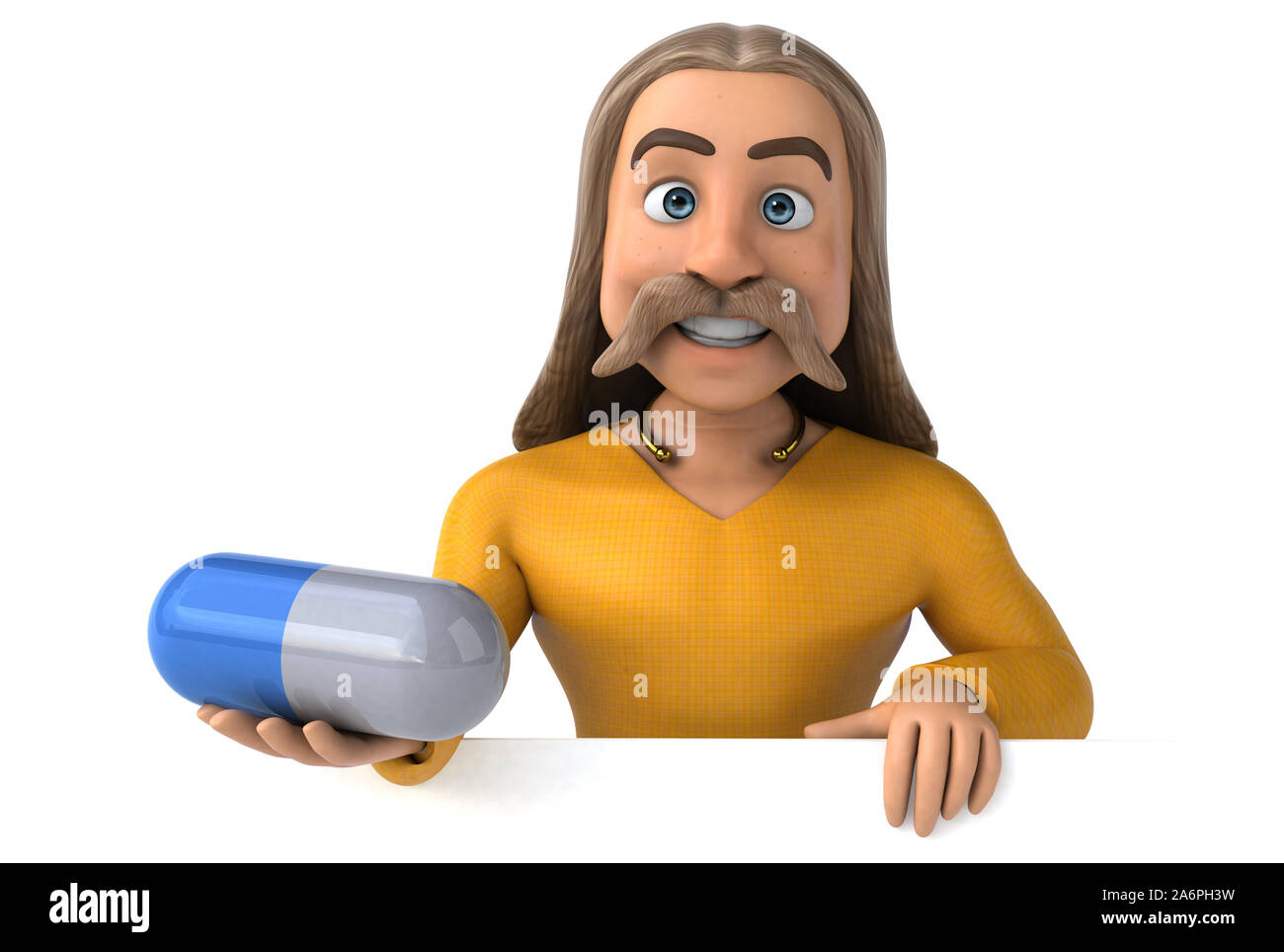 Divertimento gaulois - 3D illustrazione Foto Stock