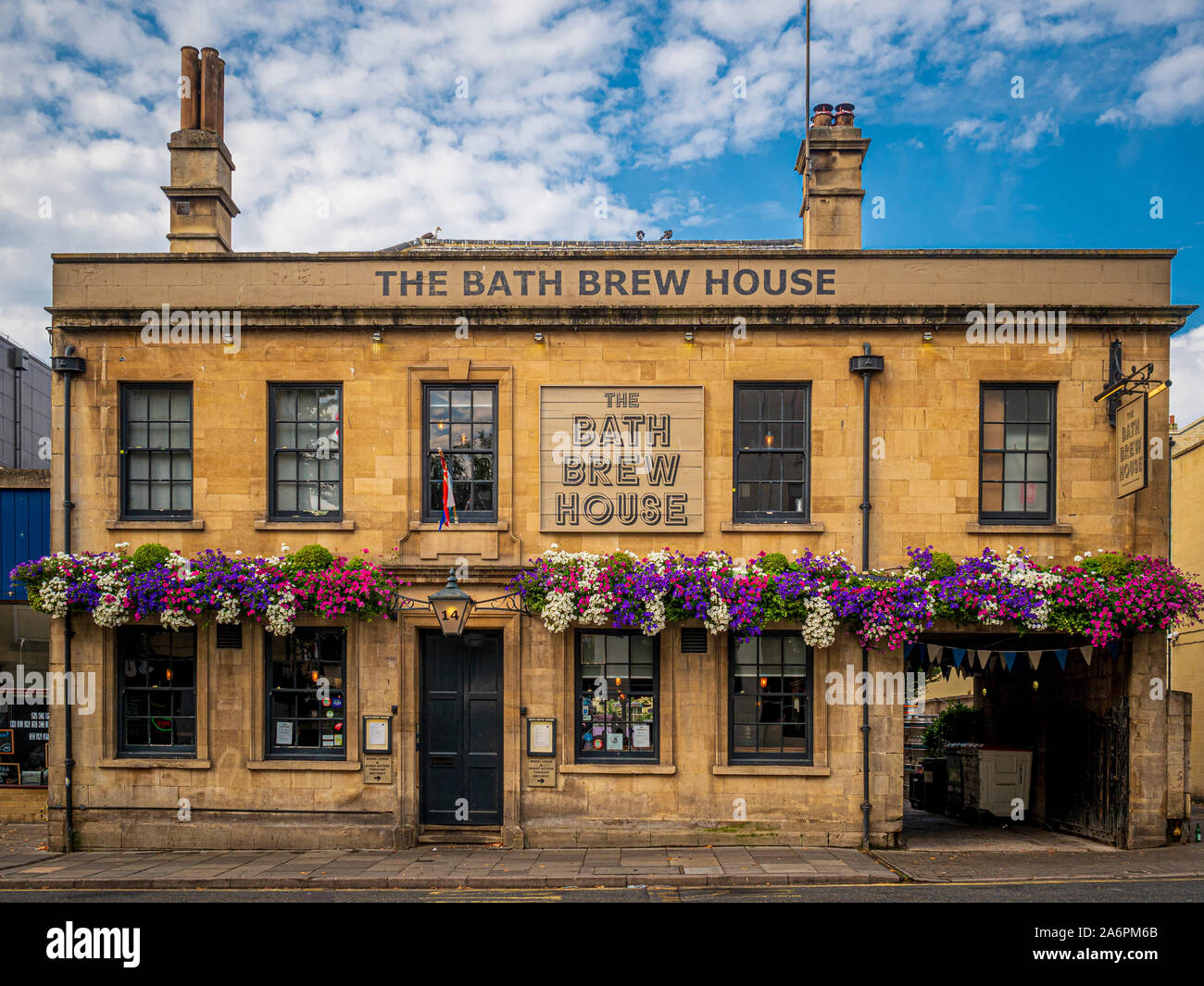 Il bagno Brew House, bagno, Somerset, Regno Unito. Foto Stock
