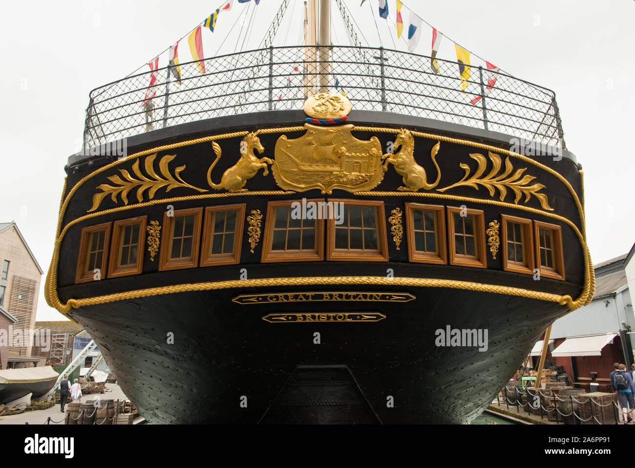 SS Gran Bretagna steamship museum Foto Stock