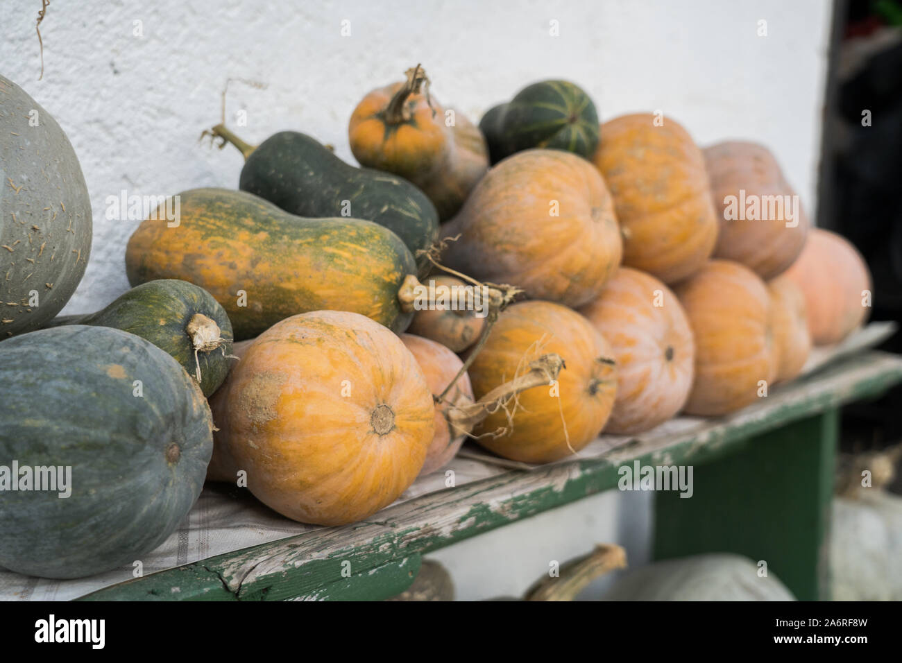 Una partita di squash sul banco vintage Foto Stock