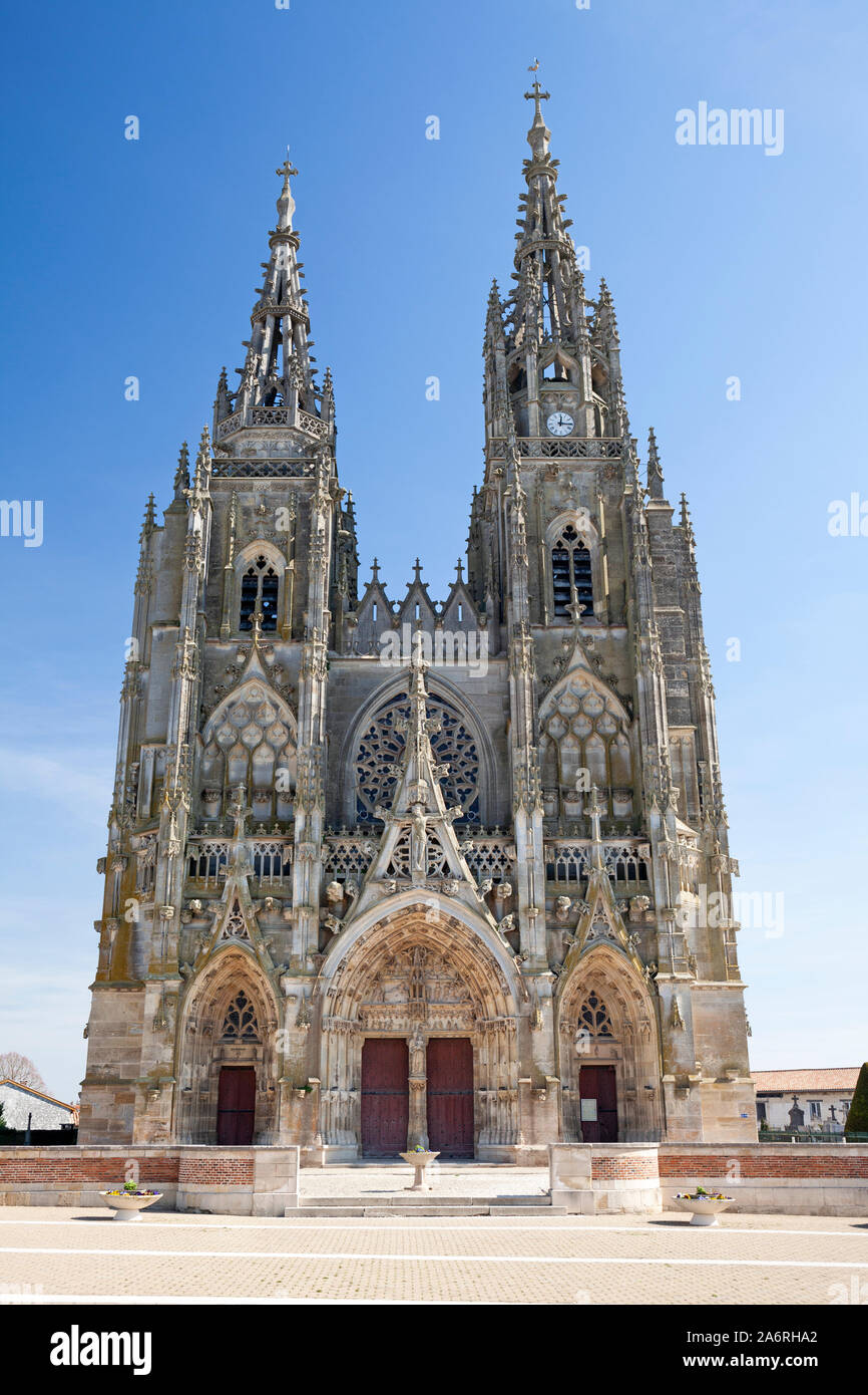 L'Europa, Francia, Grand Est, l'Epine, la Basilica di Notre Dame de l'Épine Foto Stock