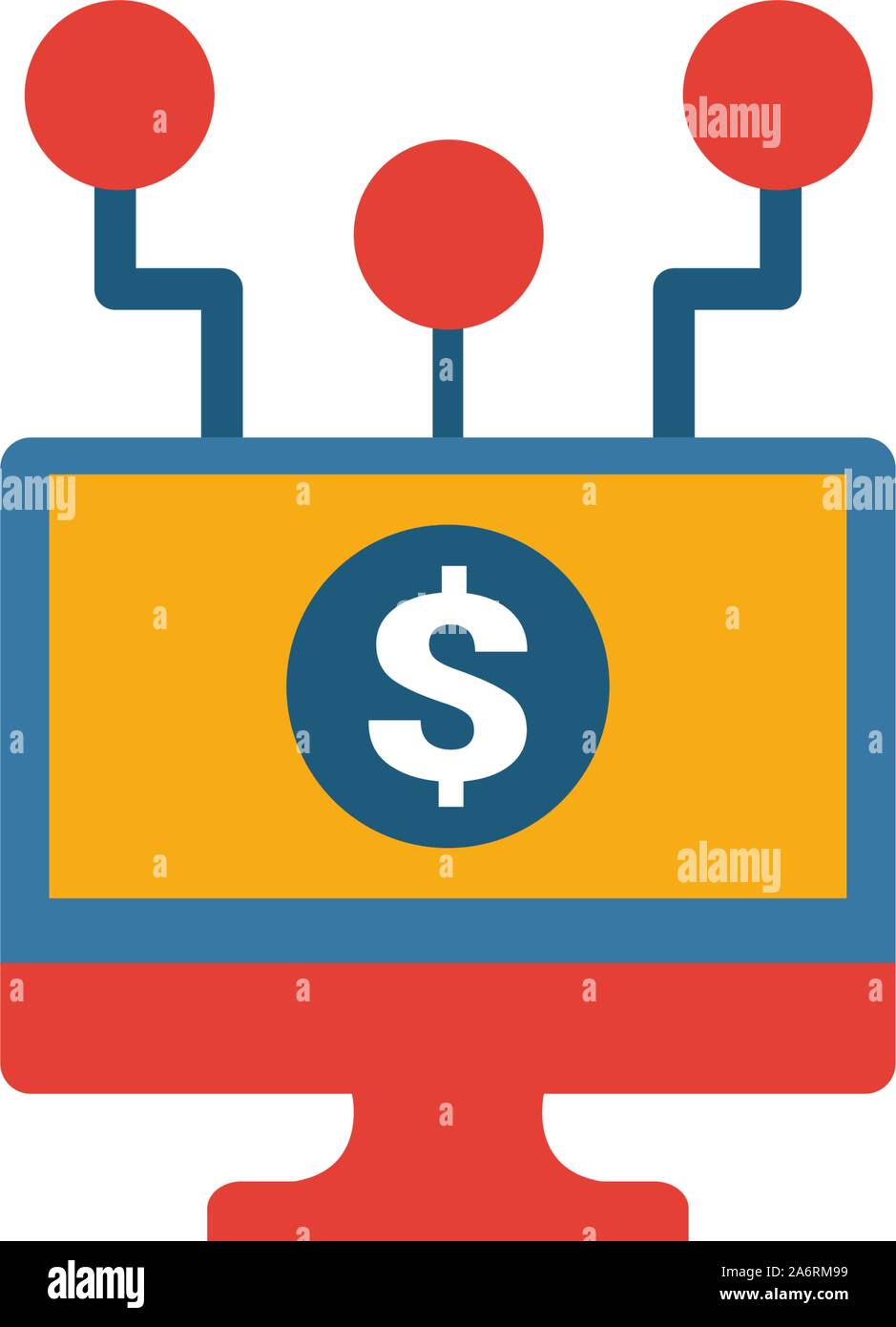 Piattaforma di Crowdfunding icon set. Quattro elementi in diversi stili dal fintech raccolta di icone. Creative piattaforma crowdfunding icone riempito, contorno Illustrazione Vettoriale