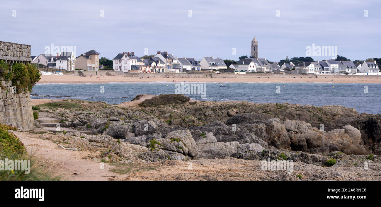 Batz sur Mer, Pointe du Fort, Baie de la Barrière Foto Stock