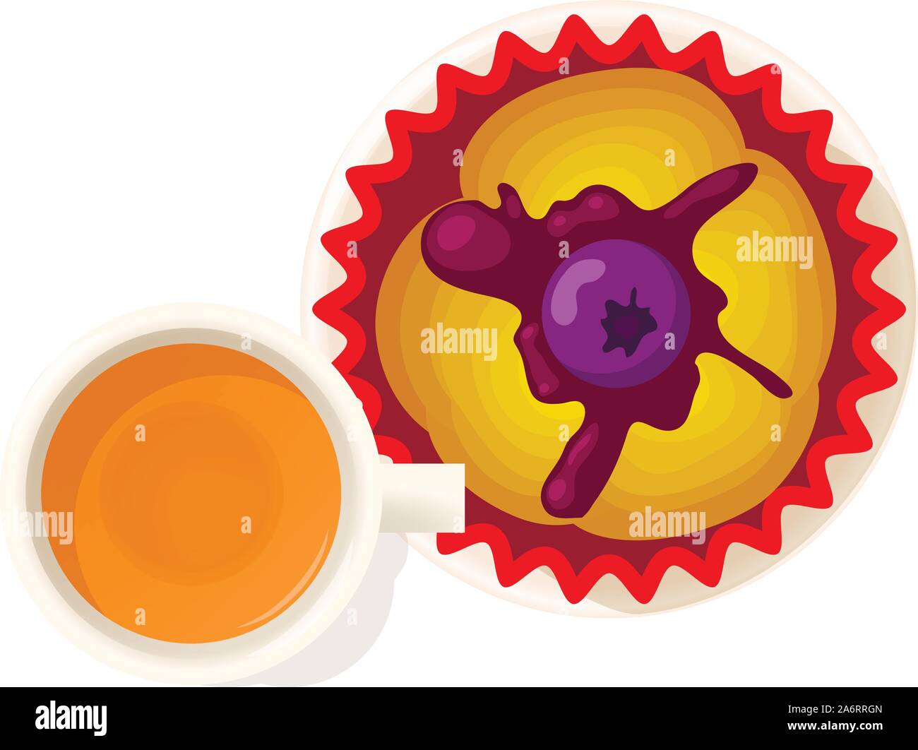 Icona del budino, stile isometrico Illustrazione Vettoriale