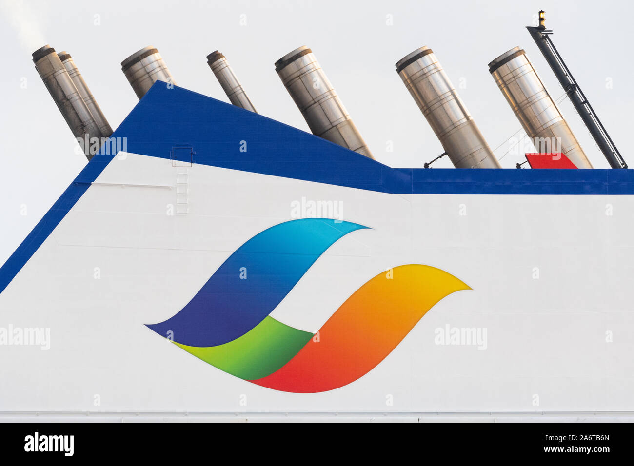 Brittany Ferries nuovo logo Foto Stock