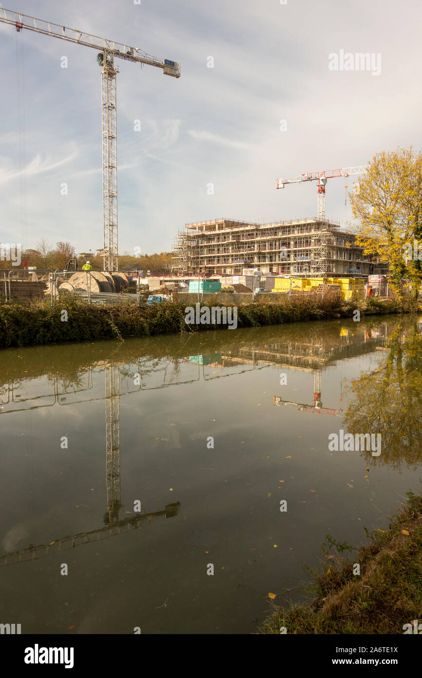 Campbell Marina Milton Keyes Foto Stock