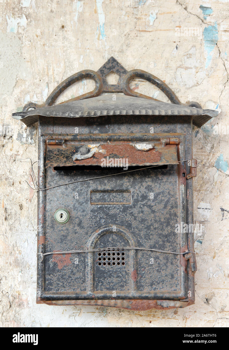 Italian letter box Foto Stock