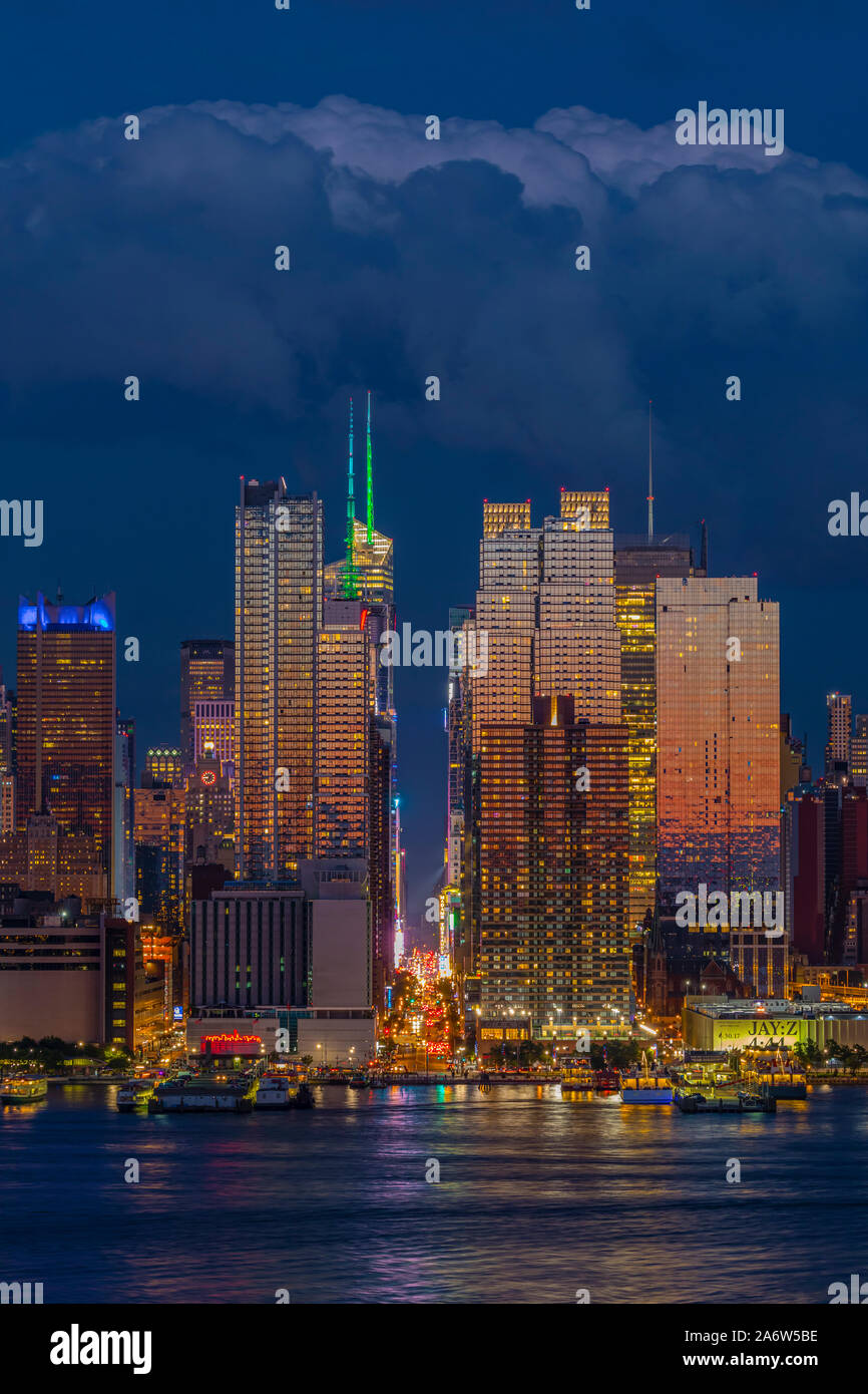 New York Times Square orgoglio Foto Stock