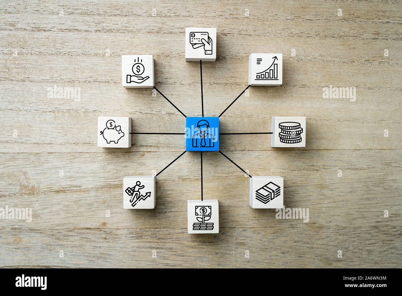 Personal financial planning e strategico Foto Stock