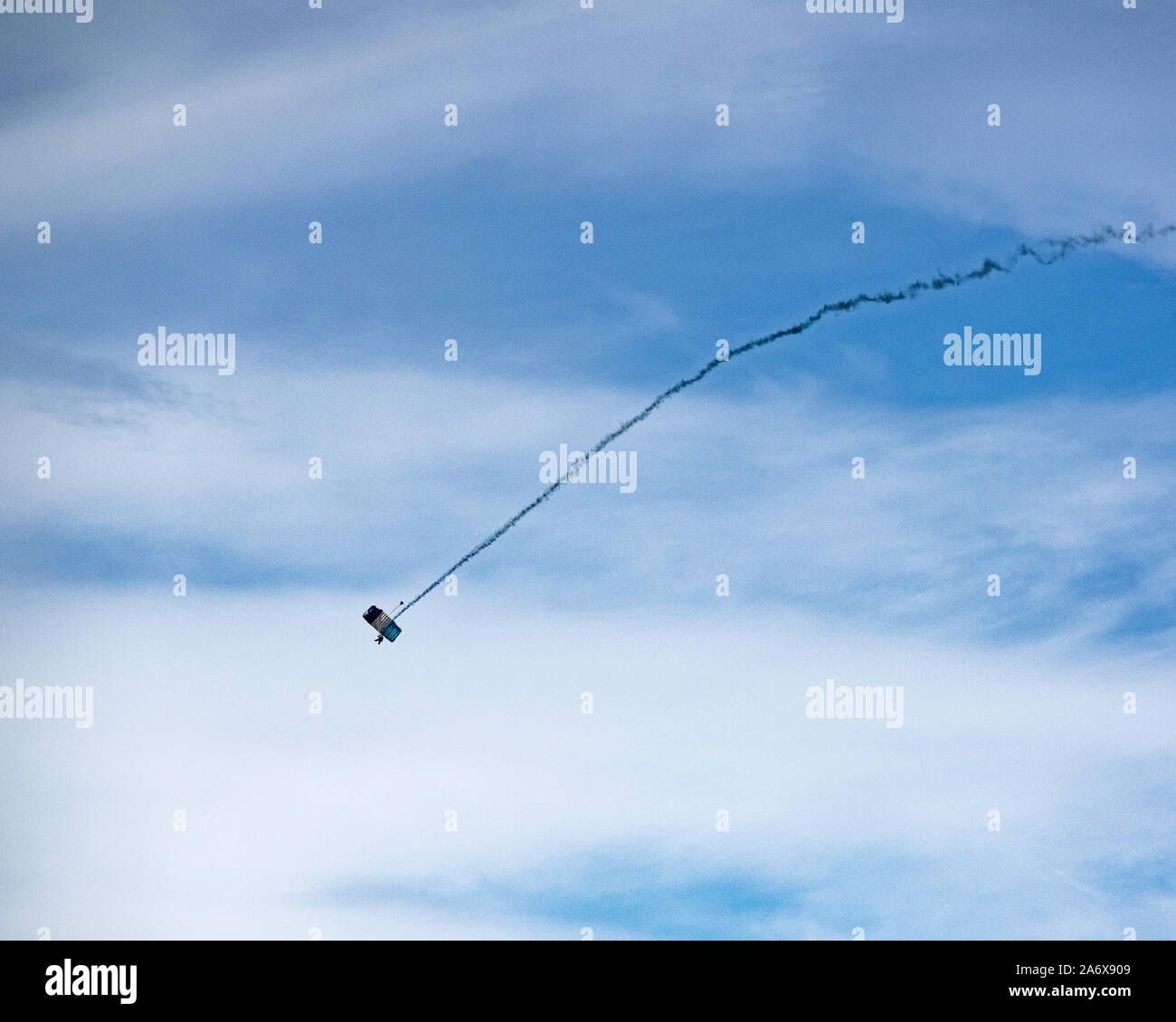 Ponticello del cielo in Victoria B.C. Foto Stock