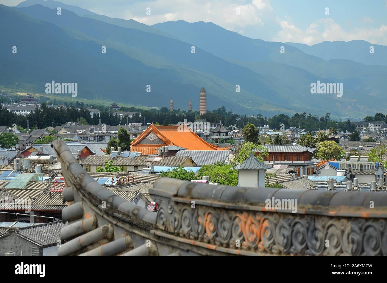 Dali antica città, provincia di Yunnan (Cina) Foto Stock